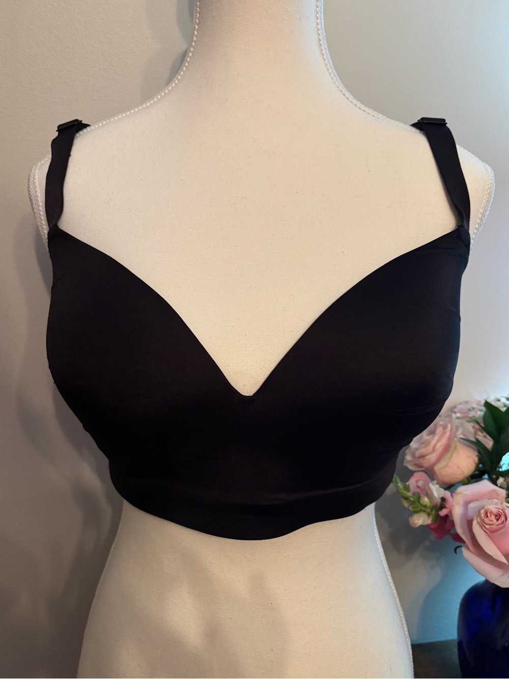 Soma Black Seamless T-Shirt Bra